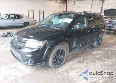 2017 Dodge Journey Gt Awd z USA, uszkodzony, nr VIN 3C4PDDEG4HT615956